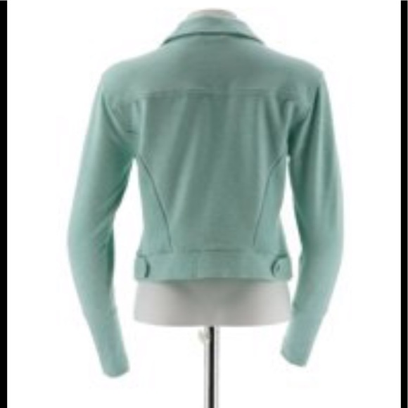 H by HALSTON  NWOT Zip Up Jacket Women’s Size 6 - Picture 2 of 4